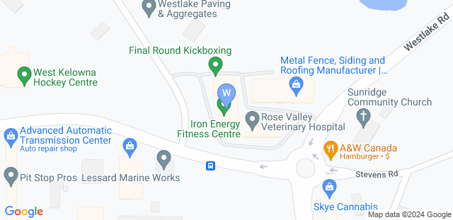 Map to West K Kickboxing Gym & Fitness Centre